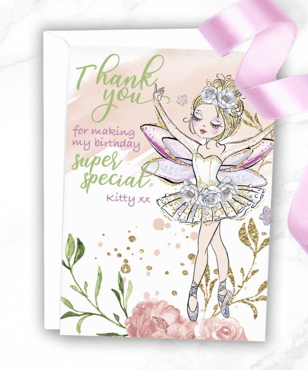 Ballet Thank You Card