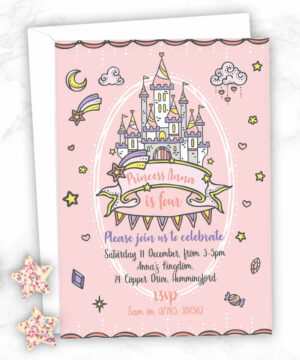 Princess Party Invitations – Party Doodle