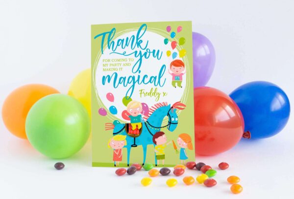 Fairytale Thank you Card