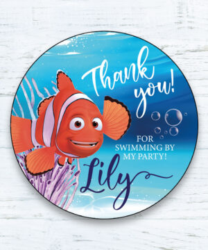 Finding Nemo Party Bag Stickers
