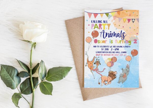 Party Animal Invitations